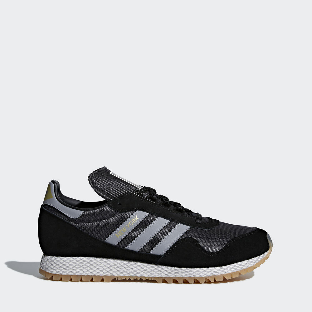 Adidas New York - Originals ανδρικα - Μαυρα/Μαυρα,Μέγεθος: EU 36 – 54 2/3 (587OQSDP)